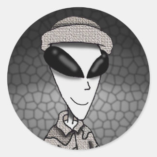 Adesivo Redondo Autocolantes - Zona 51 Tropas de clone