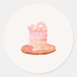 Adesivo Redondo Autocollant