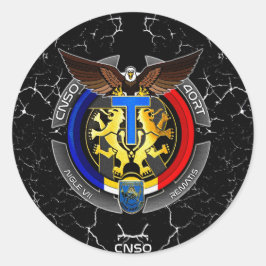 ADESIVO REDONDO AUTOCOLLANT AIGLE7