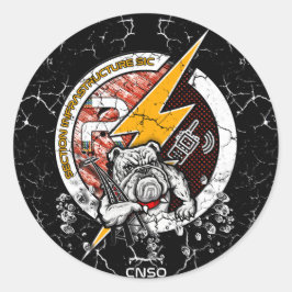 ADESIVO REDONDO AUTOCOLLANT INFRA