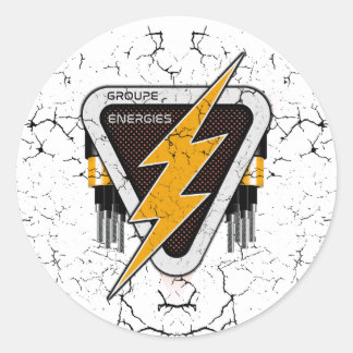 ADESIVO REDONDO AUTOCOLLANT NRJ 2025