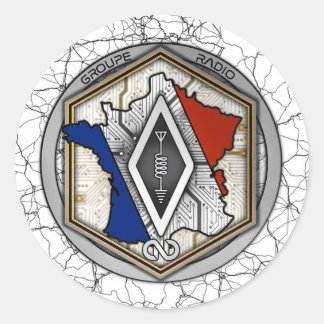 ADESIVO REDONDO AUTOCOLLANT RADIO 2025