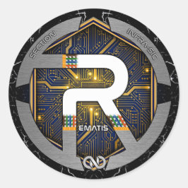 ADESIVO REDONDO AUTOCOLLANT REMAT 2025