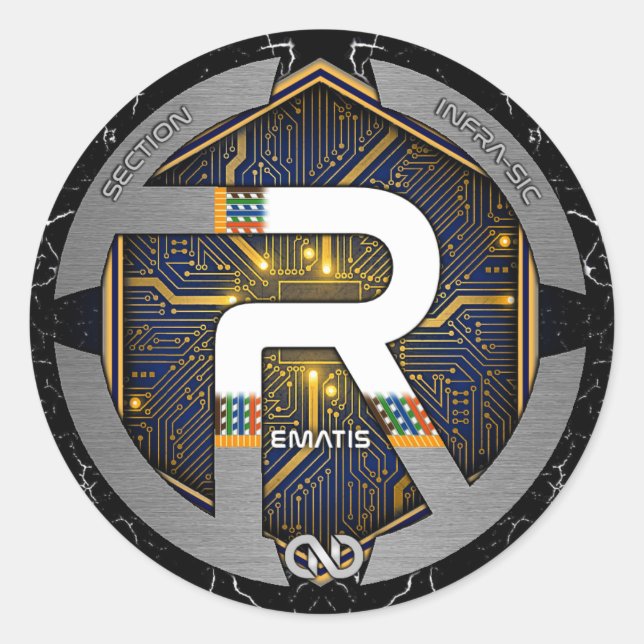 ADESIVO REDONDO AUTOCOLLANT REMAT 2025 (Frente)