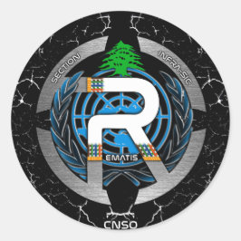 ADESIVO REDONDO AUTOCOLLANT REMAT ONU