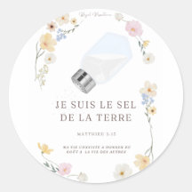 Autocollants "Je suis le sel de la Terre"