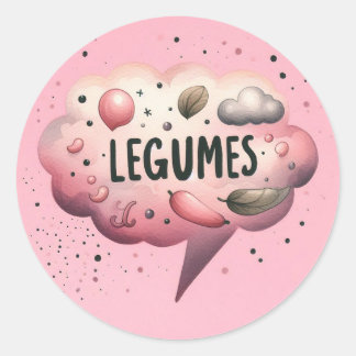 Adesivo Redondo Autocollants ronds classiques