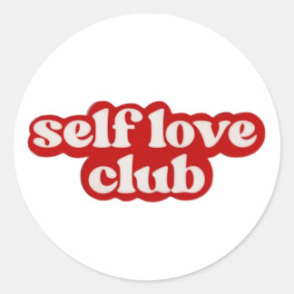 Adesivo Redondo AutoLove Club Sticker