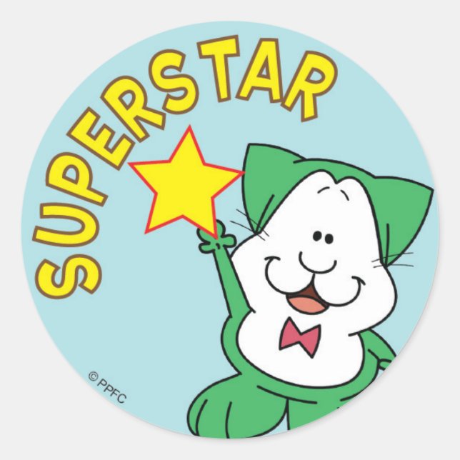 Adesivo Redondo Autostar Sticker (Frente)