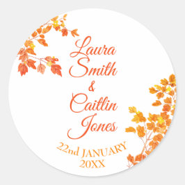 Adesivo Redondo Autumelo