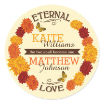 Autumn Dahlia Wreath