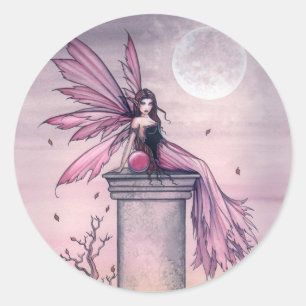 Adesivo Redondo Autumn Fairy Stickers by Molly Harrison