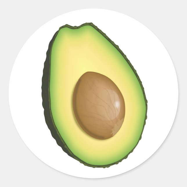 Adesivo Redondo Avacodo (Frente)