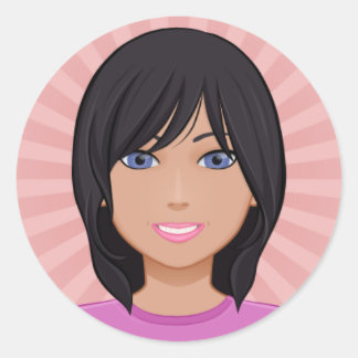 Adesivo Redondo Avatar_Sticker