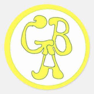 Adesivo Redondo Aventuras de ônibus verdes - GBA - Autocolante ama