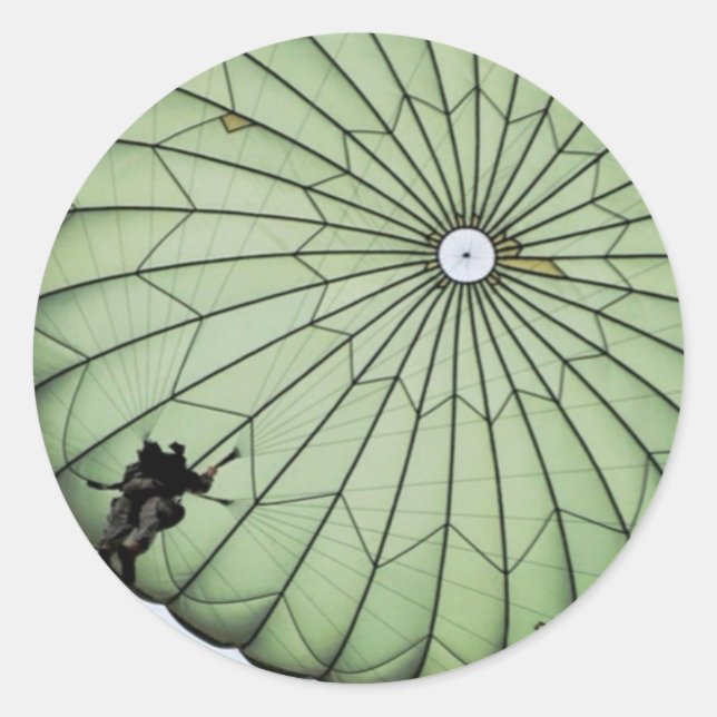 Adesivo Redondo Avião (Frente)