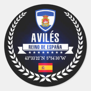 Adesivo Redondo Avilés