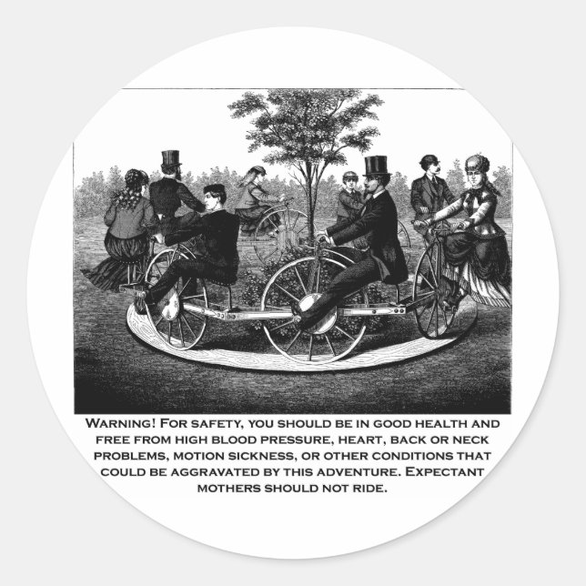 Adesivo Redondo Aviso de Porta copos do cilindro (Frente)