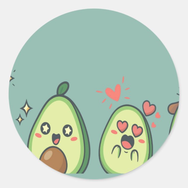 Adesivo Redondo Avo Good Day (Frente)