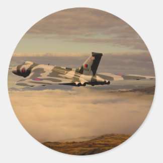 Adesivo Redondo Avro Vulcan Bomber XH558
