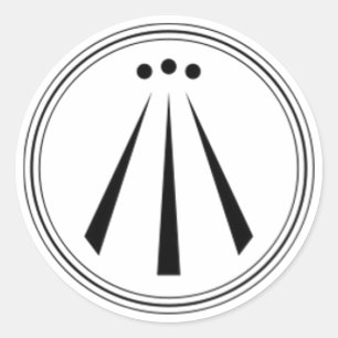 Adesivo Redondo Awen (Comum)