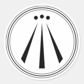 Adesivo Redondo Awen (Comum)