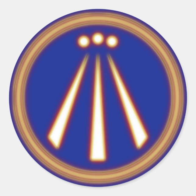 Adesivo Redondo Awen (Glowign) (Frente)