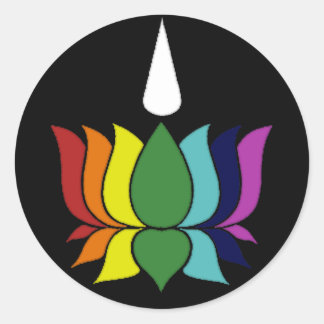 Adesivo Redondo Ayyavazshi Lotus