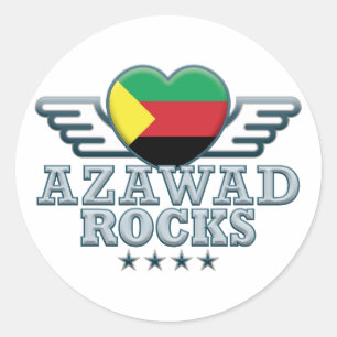 Adesivo Redondo Azawad balança v2