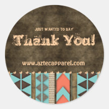 Aztec Obrigado Sticker