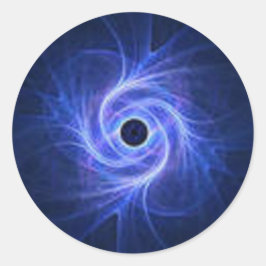 Adesivo Redondo Azul