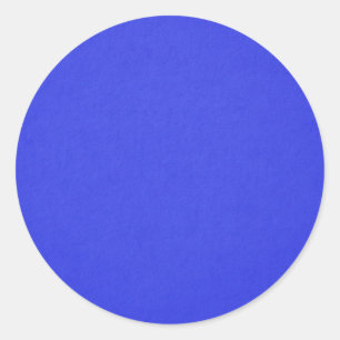 Adesivo Redondo Azul brilhante, cor sólida,