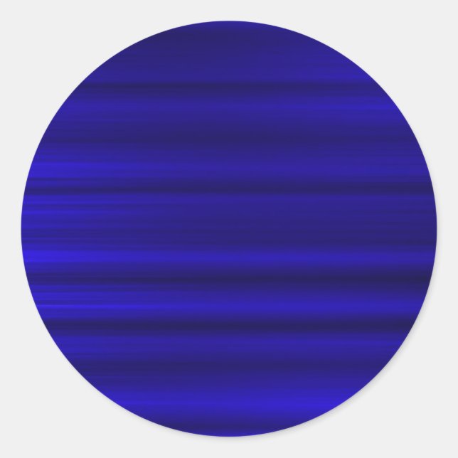 Adesivo Redondo Azul Profundo Bruto (Frente)