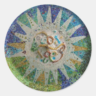 Adesivo Redondo Azulejo