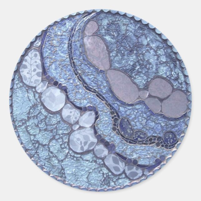 Adesivo Redondo Azulejo (Frente)