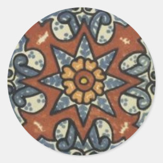 Adesivo Redondo Azulejo