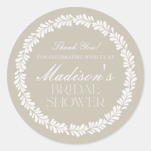 Adesivo Redondo Azulejo Beige Talavera - Chá de panela espanhol Fi (Frente)