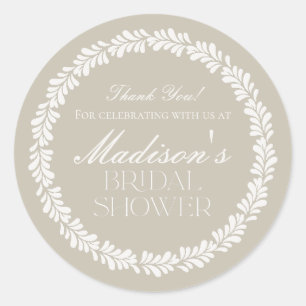 Adesivo Redondo Azulejo Talavera Bege Churrasco Espanhol Chá de No