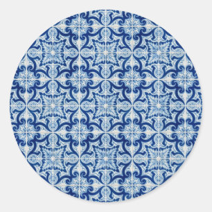 Adesivo Redondo Azulejos