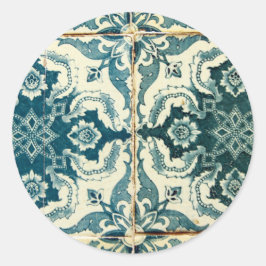Adesivo Redondo Azulejos