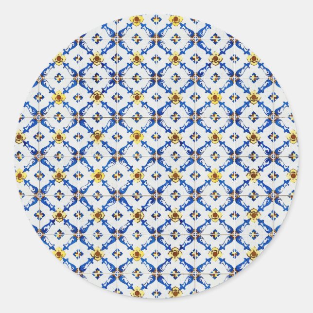 Adesivo Redondo Azulejos cerâmicos (Frente)