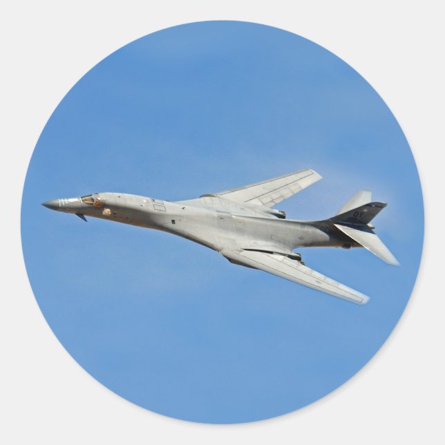 Adesivo Redondo B-1B Varridas de Bombeiros Lancer (Frente)