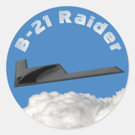 Adesivo Redondo B-21 Bombeiro Furtivo Raider