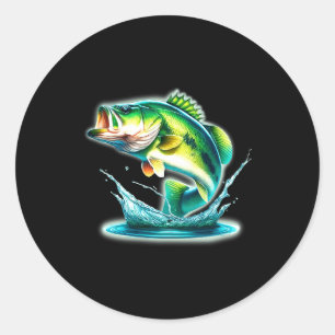 Adesivo Redondo B Peixe Saltitante Comfort Colors Adulto Peso Pesa