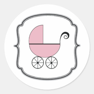 Adesivo Redondo Baby Buggy Sticker