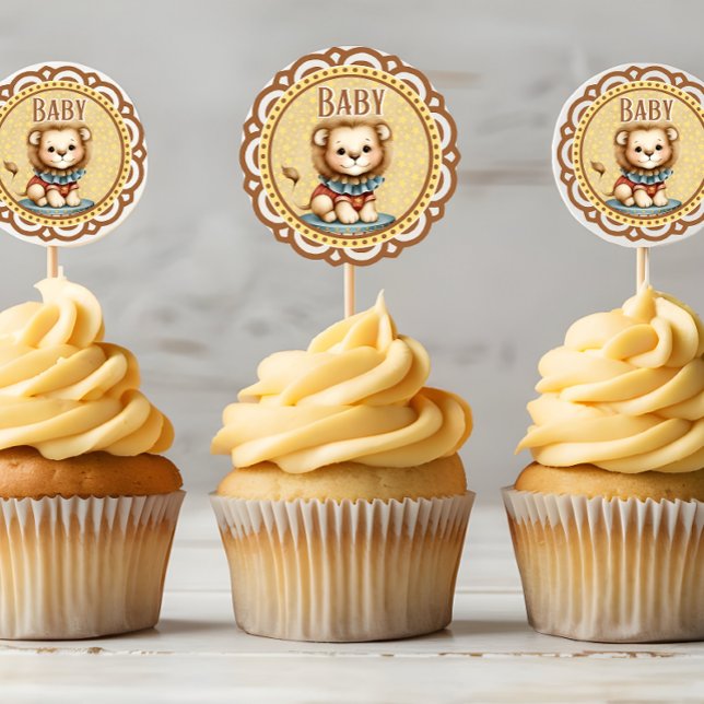 Adesivo Redondo Baby Circus (Criador carregado)