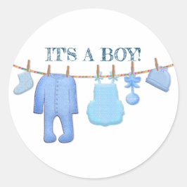 ADESIVO REDONDO BABY CLASSIC ROUND STICKER