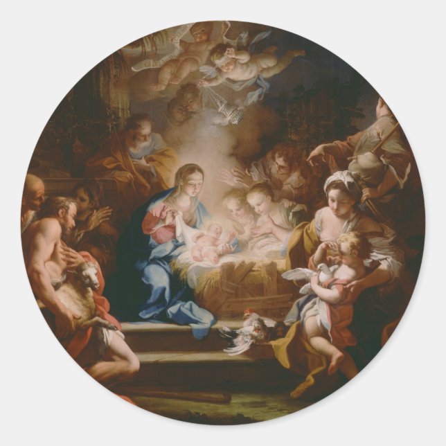 Adesivo Redondo Baby Jesus (Frente)