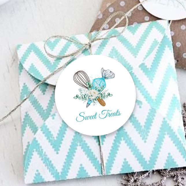 Adesivo Redondo Bacery Sweet (Criador carregado)