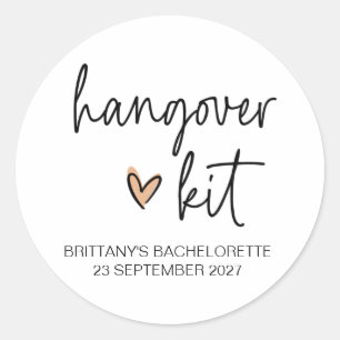 Adesivo Redondo Bachelorette Hens Partido Bridal Partido
